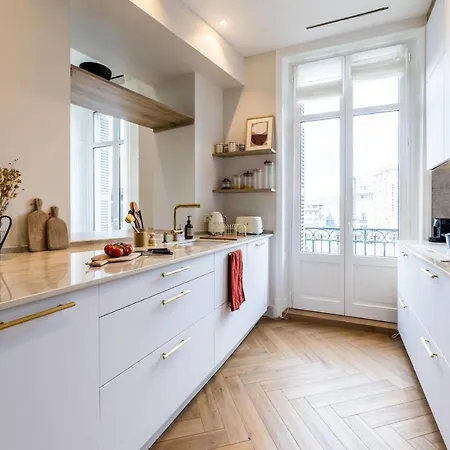 Lägenhet Hygge Keyweek 2 Bedrooms With Parking In Center Biarritz