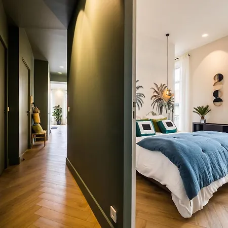 Lägenhet Hygge Keyweek 2 Bedrooms With Parking In Center Biarritz